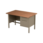 escritorio metálico con melamina