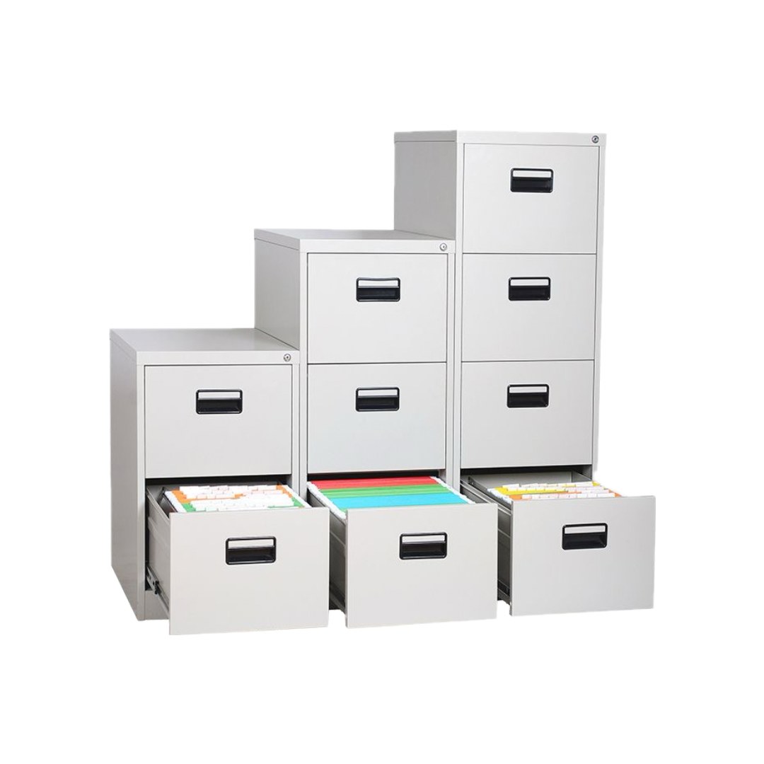 D60F3270 BDA8 4AEE BCCC D18930E28AB6 Línea de archiveros metálicos modulares de 2, 3 y 4 gavetas en color gris